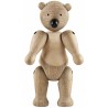 bear - S - H15 cm – oak/maple - Kay Bojesen