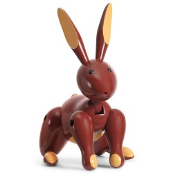 OUT OF STOCK - rabbit - red - Kay Bojesen