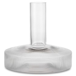 Ripple wine carafe - clear - Ferm Living