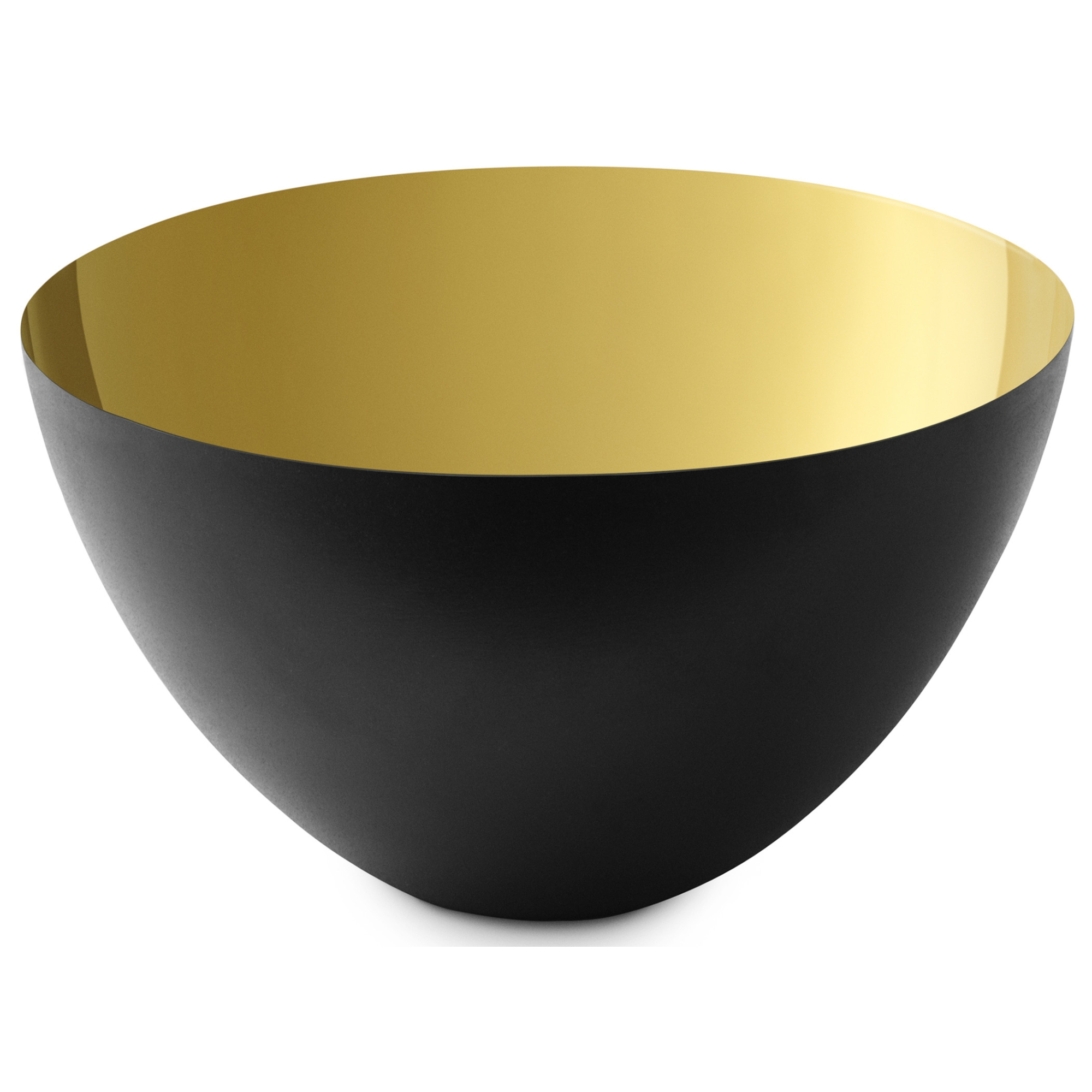 Krenit bowl 3,5 L - Gold - Normann Copenhagen