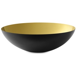 Krenit bowl 7,1 L - Gold - Normann Copenhagen