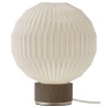 XS - chêne fumé / papier - 375 lampe de table - Le Klint