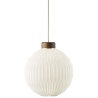 pendant 180 - smoked oak / paper - Le Klint