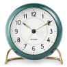 ADVENT CALENDAR - N° 16 & 17 - AJ Station alarm clock - green - Arne Jacobsen