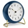 ADVENT CALENDAR - N° 16 & 17 - AJ Station alarm clock - navy teal blue - Arne Jacobsen