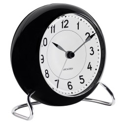 ADVENT CALENDAR - N° 16 & 17 - AJ Station alarm clock - black - Arne Jacobsen