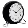 ADVENT CALENDAR - N° 16 & 17 - AJ Station alarm clock - black - Arne Jacobsen