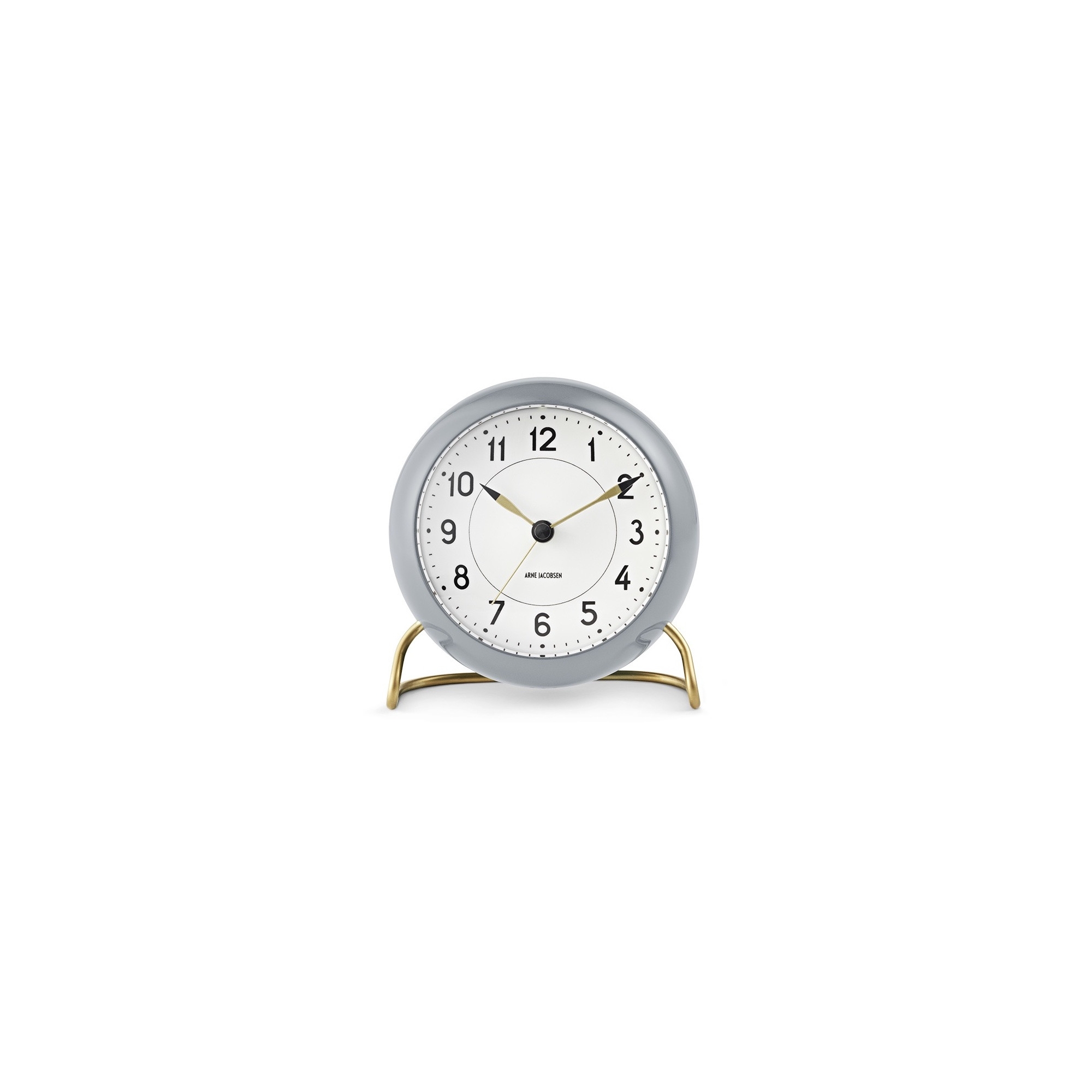 AJ Station alarm clock - grey  - Arne Jacobsen