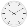 29cm - City hall wall clock - white