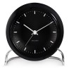 AJ City Hall alarm clock - black - Arne Jacobsen