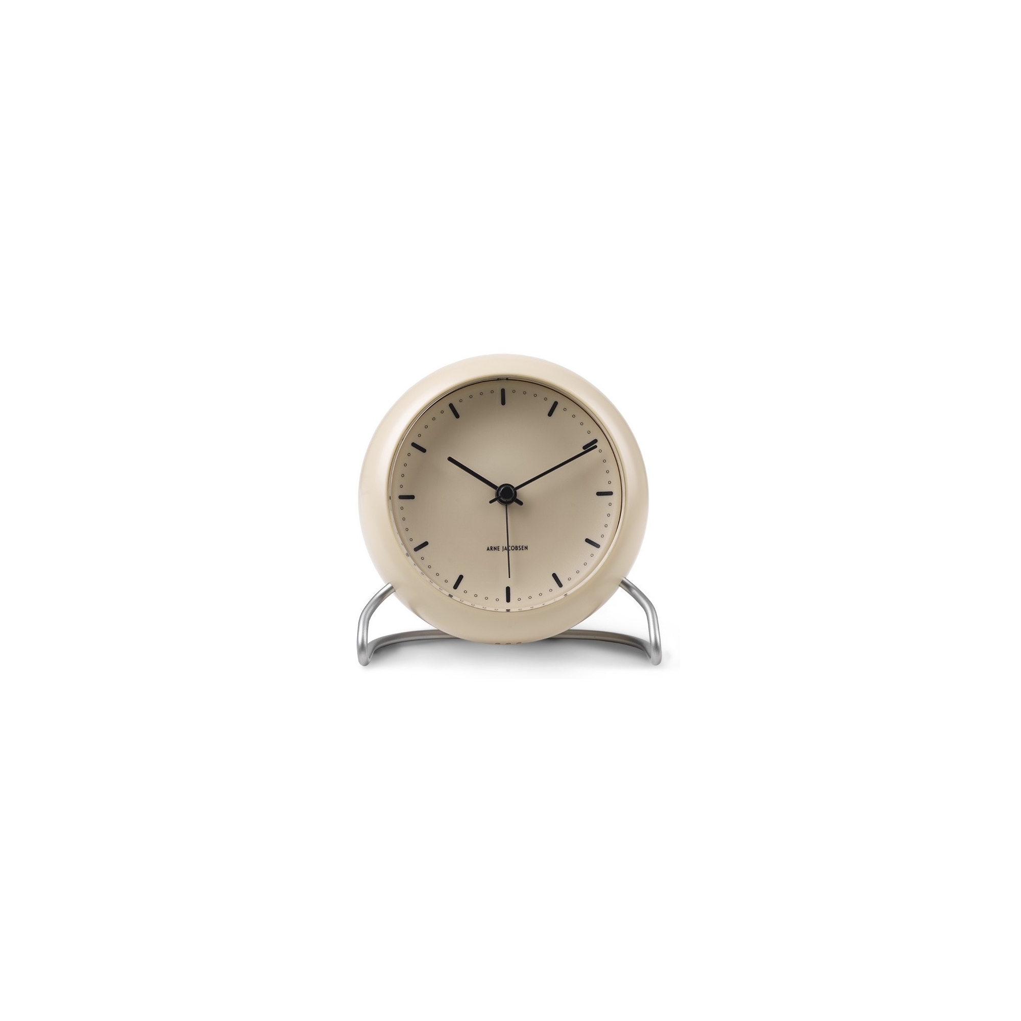 AJ City Hall alarm clock - beige - Arne Jacobsen