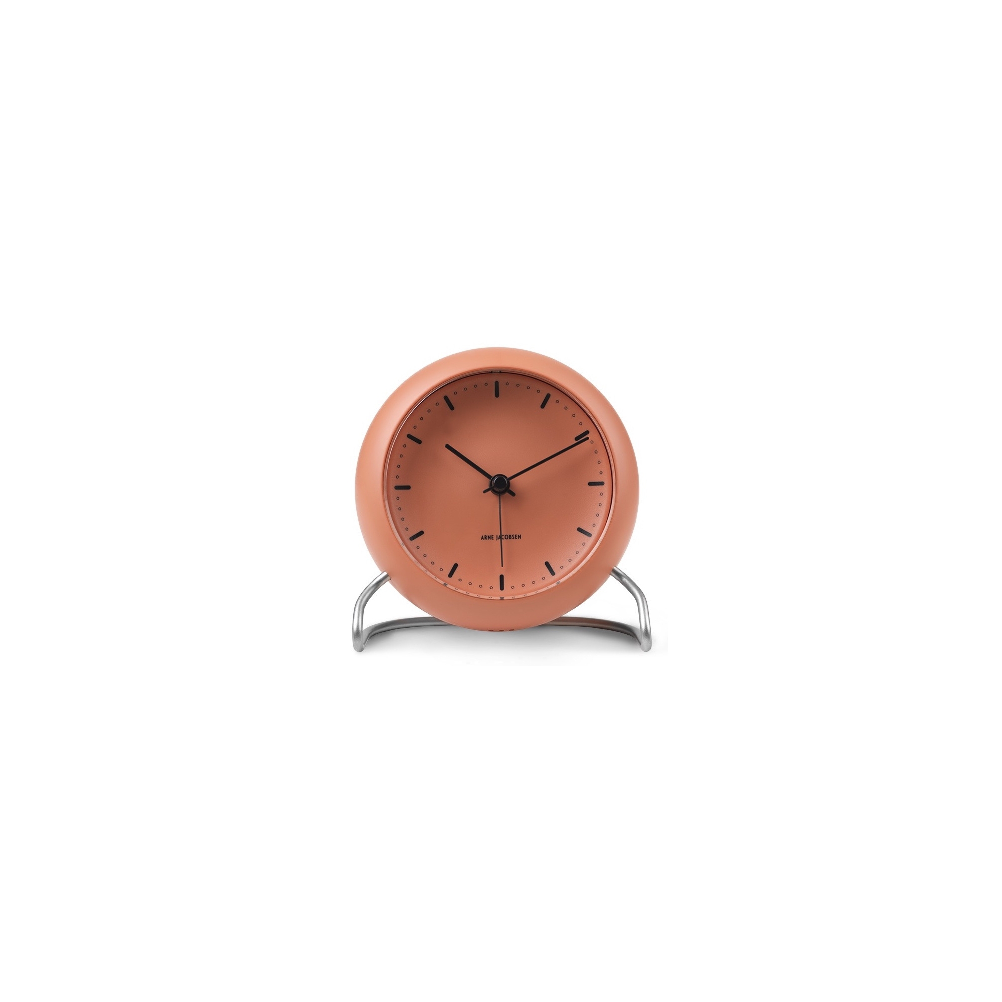 AJ City Hall alarm clock - orange - Arne Jacobsen