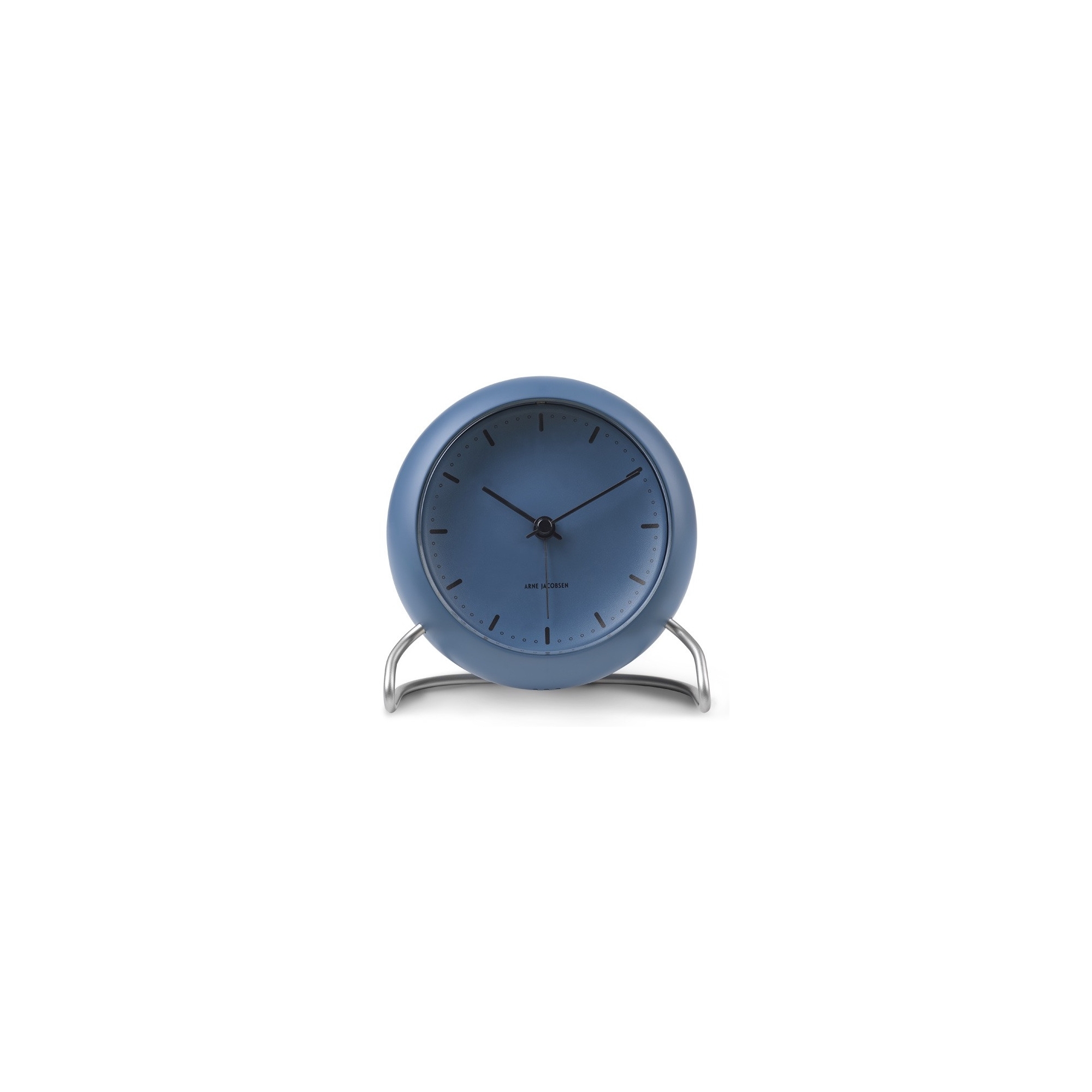 AJ City Hall alarm clock - blue - Arne Jacobsen