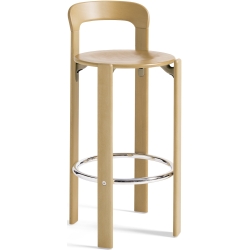 REY bar stool – Golden - HAY