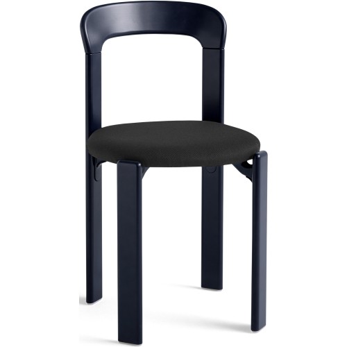 Rey Chair – Deep blue + Steelcut trio 190 - HAY