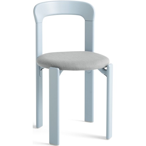 Chaise Rey – Bleu ardoise + Steelcut trio 113 - HAY