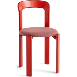 Rey Chair – Scarlet red + Steelcut trio 636 - HAY