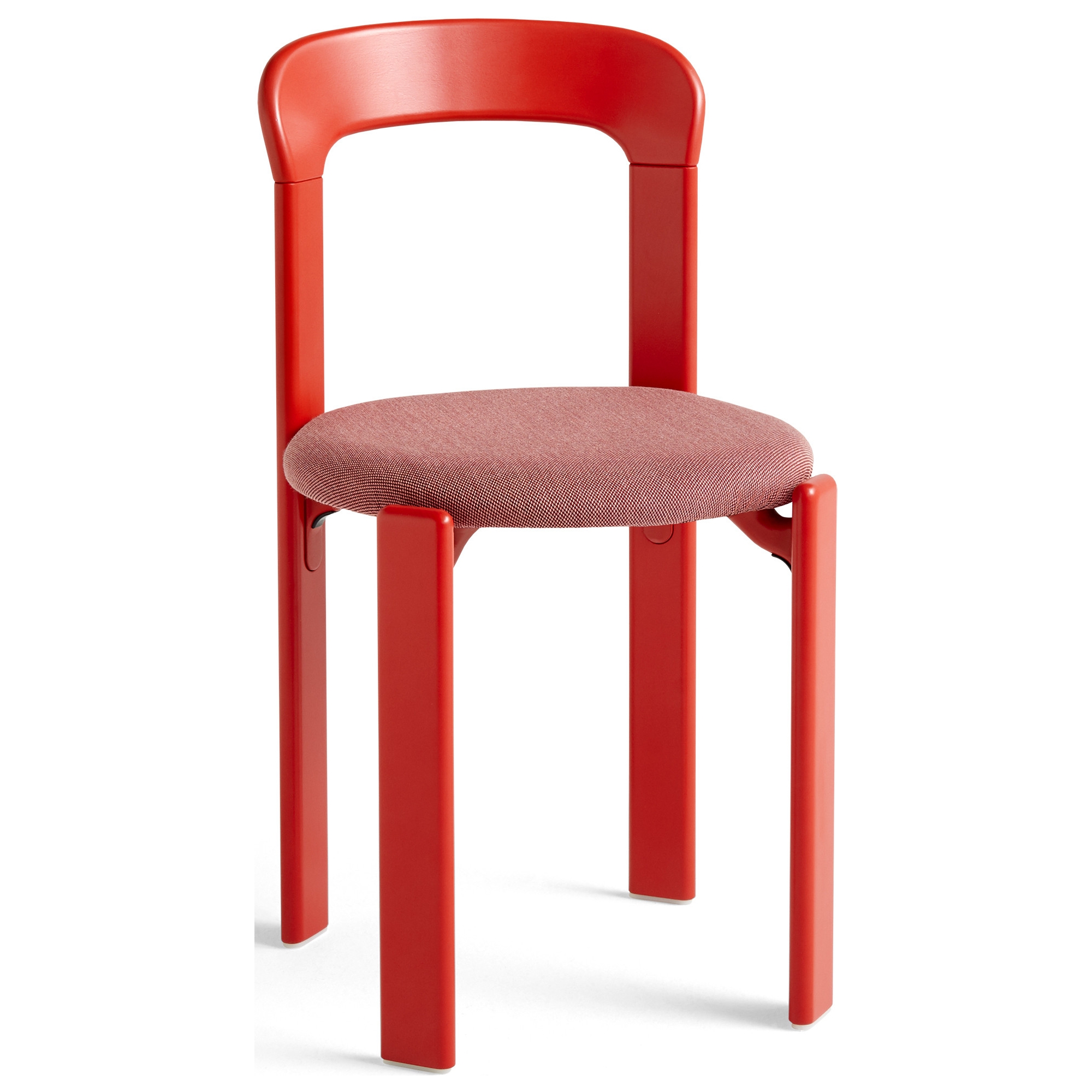 Rey Chair – Scarlet red + Steelcut trio 636 - HAY