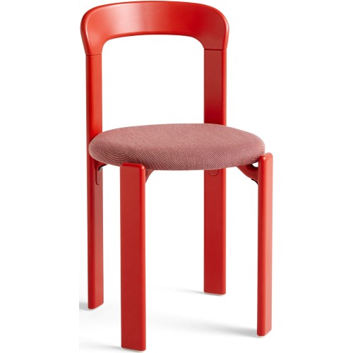 Rey Chair – Scarlet red + Steelcut trio 636 - HAY