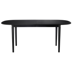 Table Bjork C63E extensible - chêne teinté noir - FDB Møbler