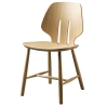 oak - J67 chair - FDB Møbler