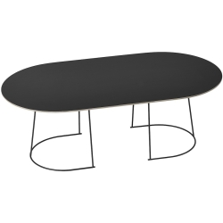 L - noir - Table Airy - Muuto