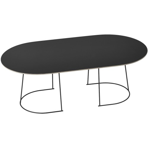 L - black - Airy table - Muuto