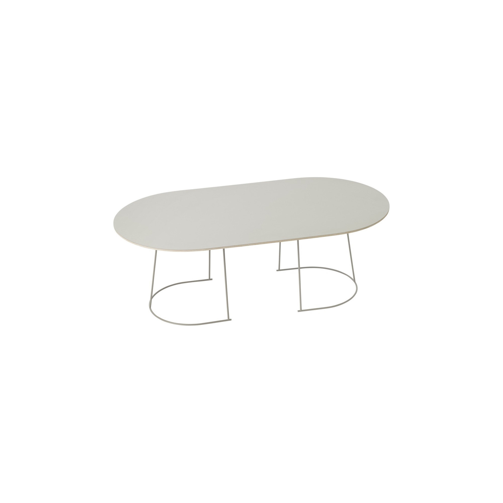 L - grey - Airy table - Muuto