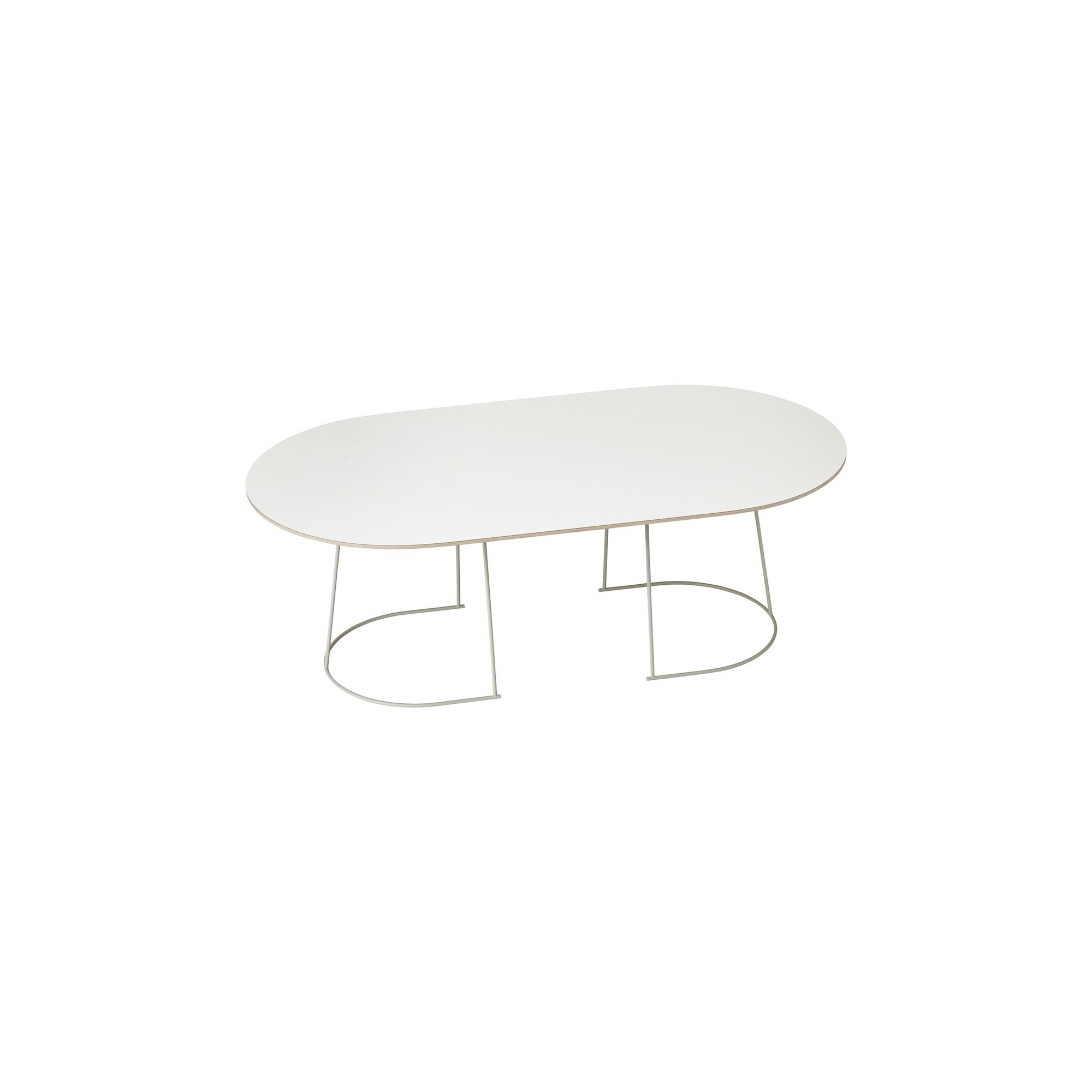 L - blanc cassé - Table Airy - Muuto