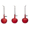 ADVENT CALENDAR n° 9 - Glass apple red 3set - Christmas decorations - 1055140 - Iittala