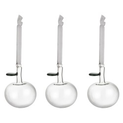 ADVENT CALENDAR n° 9 - Glass apple clear 3set - Christmas decorations - 1059739 - Iittala