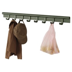 Porte manteaux Coil - Vert foncé 100 cm - Muuto