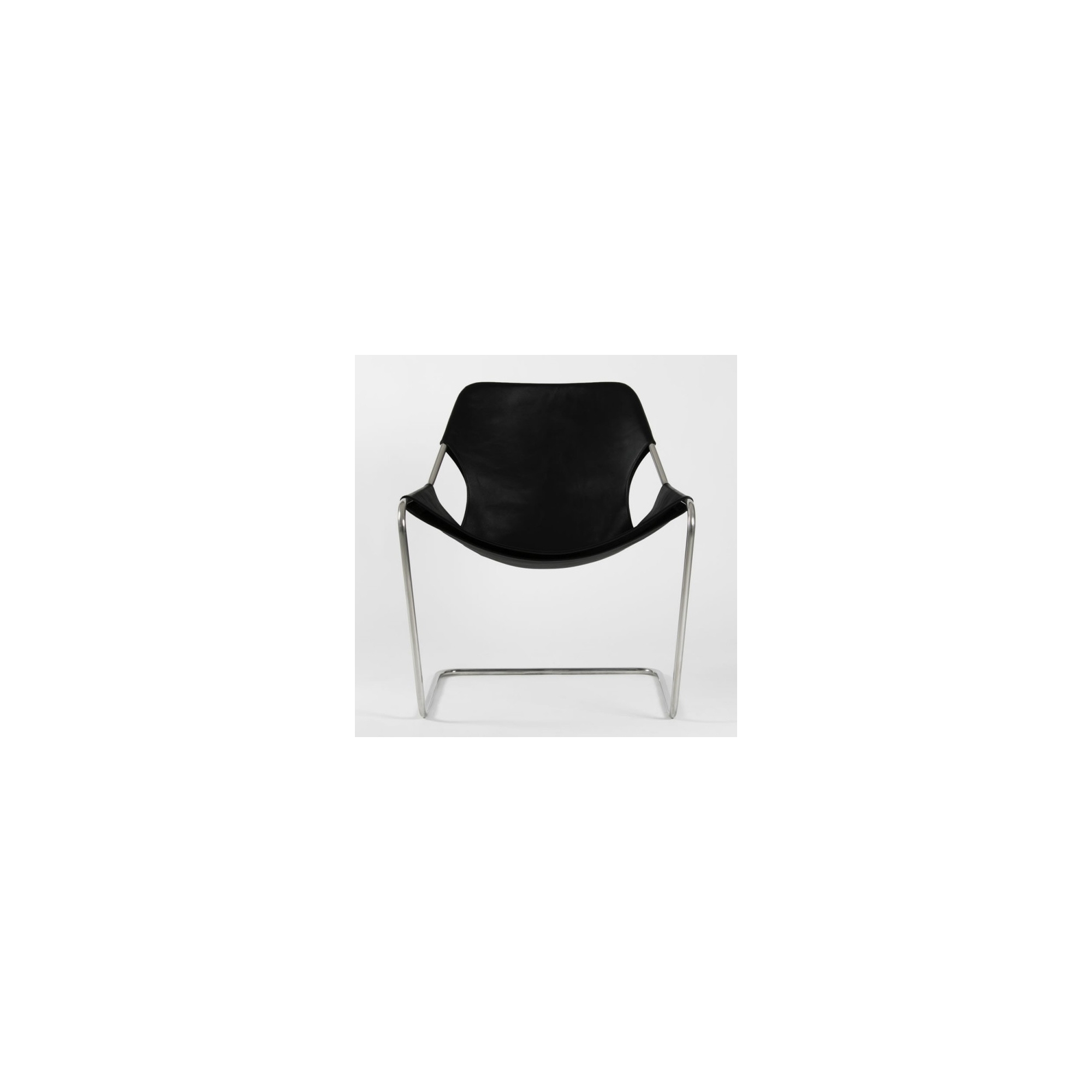 Paulistano armchair – Matt Black Leather - Objekto