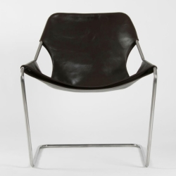 Paulistano armchair – Macassar Leather - Objekto