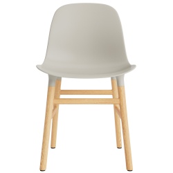 Gris clair / Chêne – Chaise Form - Normann Copenhagen