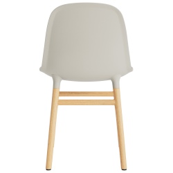 Gris clair / Chêne – Chaise Form - Normann Copenhagen