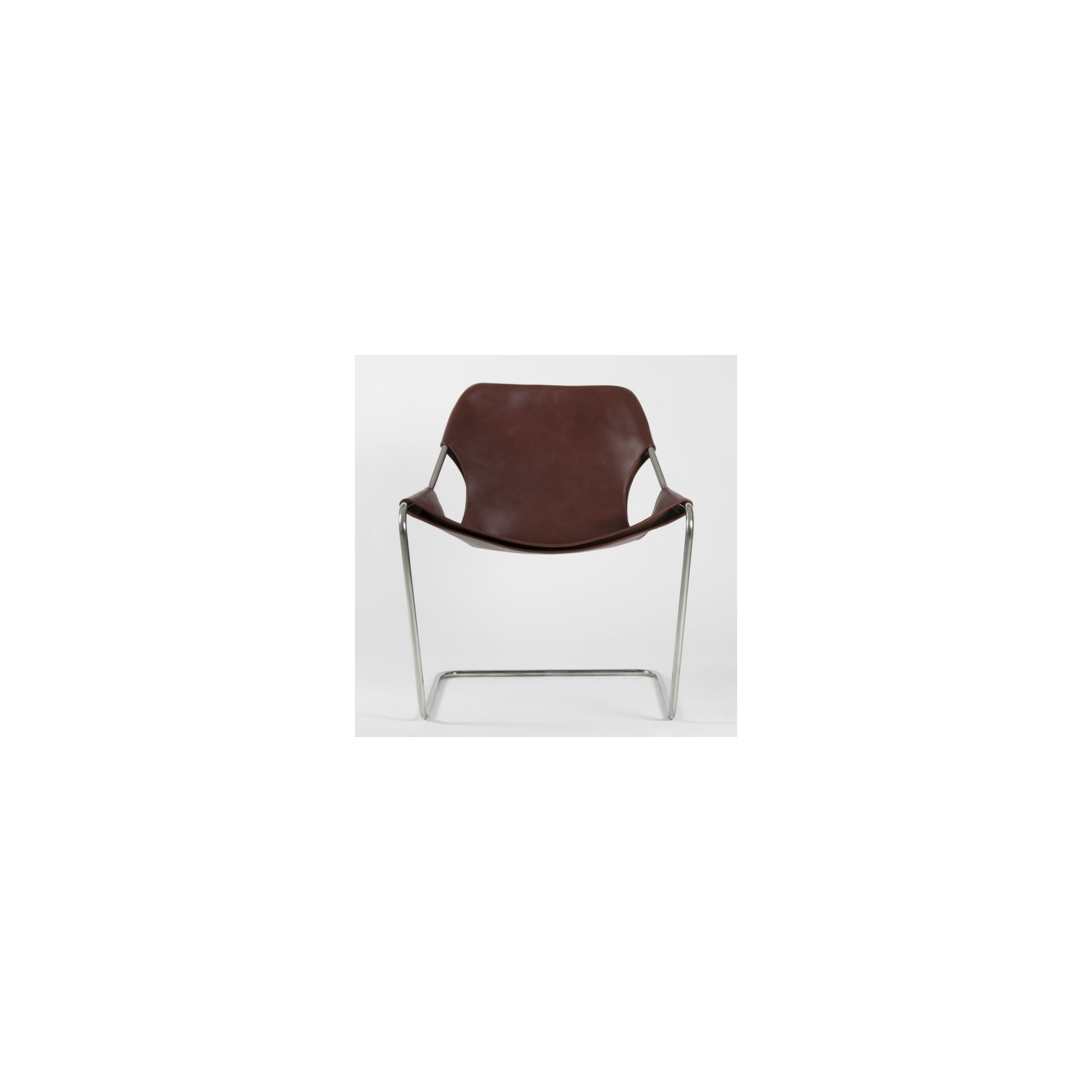 Fauteuil Paulistano – Cuir Cognac - Objekto