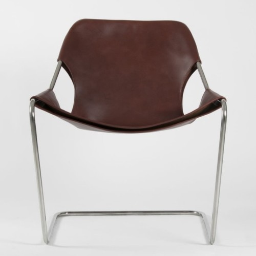 Fauteuil Paulistano – Cuir Cognac - Objekto