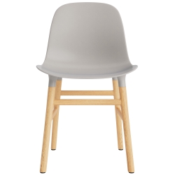 Gris chaud / Chêne – Chaise Form - Normann Copenhagen