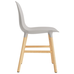 Warm grey / Oak – Form Chair - Normann Copenhagen