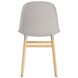 Gris chaud / Chêne – Chaise Form - Normann Copenhagen