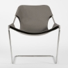 Paulistano armchair – Olive Grey cotton fabric - Objekto