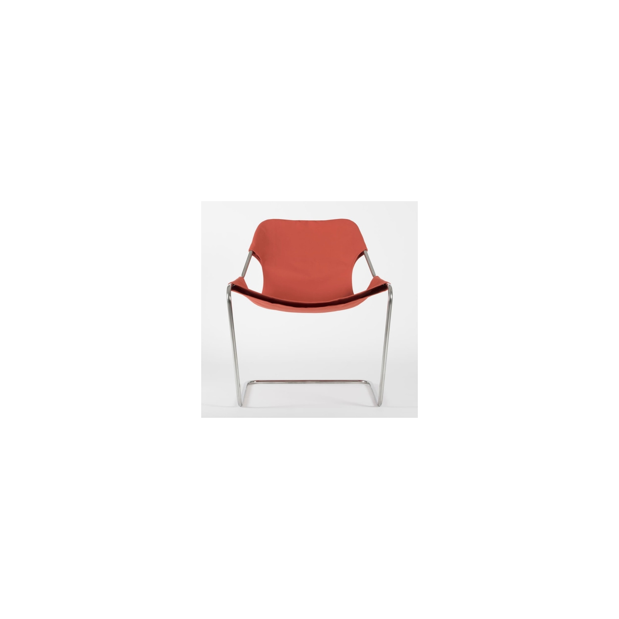 Fauteuil Paulistano – Tissu Coton Paprika - Objekto