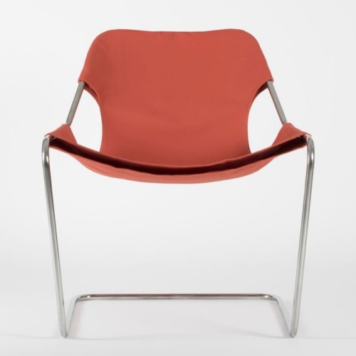 Fauteuil Paulistano – Tissu Coton Paprika - Objekto