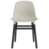 Light grey / Black lacquered oak – Form Chair - Normann Copenhagen