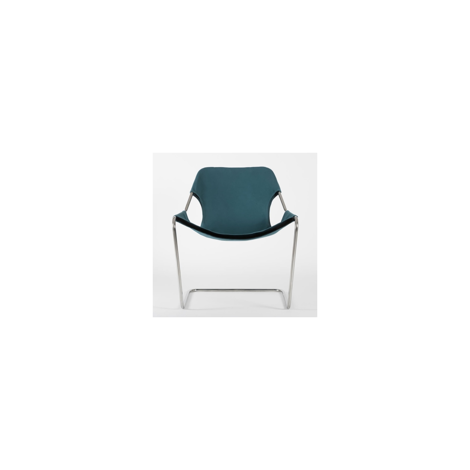 Fauteuil Paulistano – Tissu Coton Turquoise - Objekto