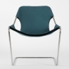 Paulistano armchair – Turquoise cotton fabric - Objekto