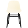 Crème / Chêne peint en noir – Chaise Form - Normann Copenhagen