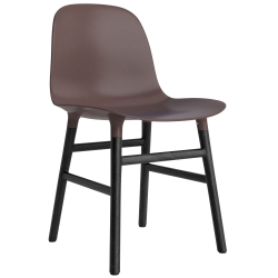 Brown / Black lacquered oak – Form Chair - Normann Copenhagen