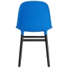 Bleu vif / Chêne peint en noir – Chaise Form - Normann Copenhagen